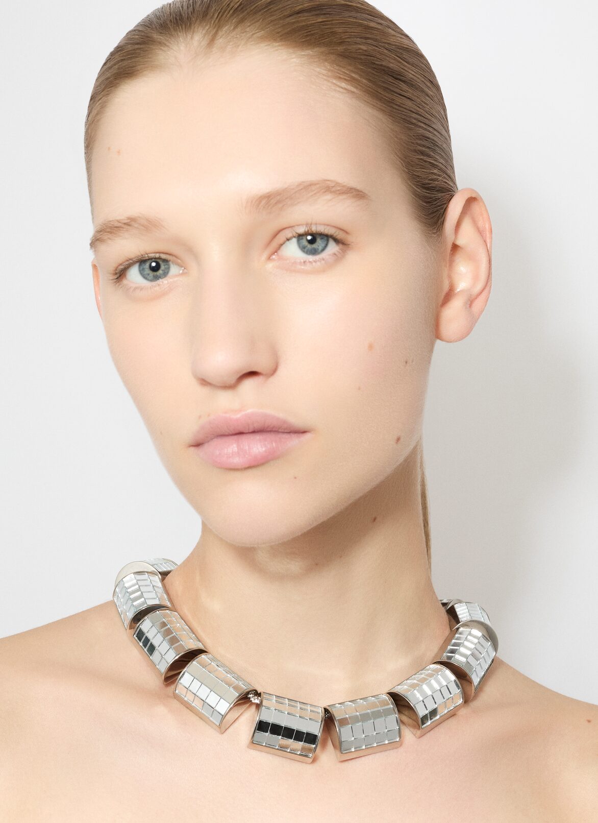 ART DECO NECKLACE ALAÏA SILVER ART DECO NECKLACE